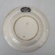 Iron earth plate sepia Sarreguemines model Bryonia - 19th-century earthenware