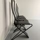 Set of 6 Italian design chairs by Pietro Arosio, postmodern, 1980s.