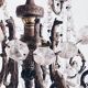 chandelier with tassels