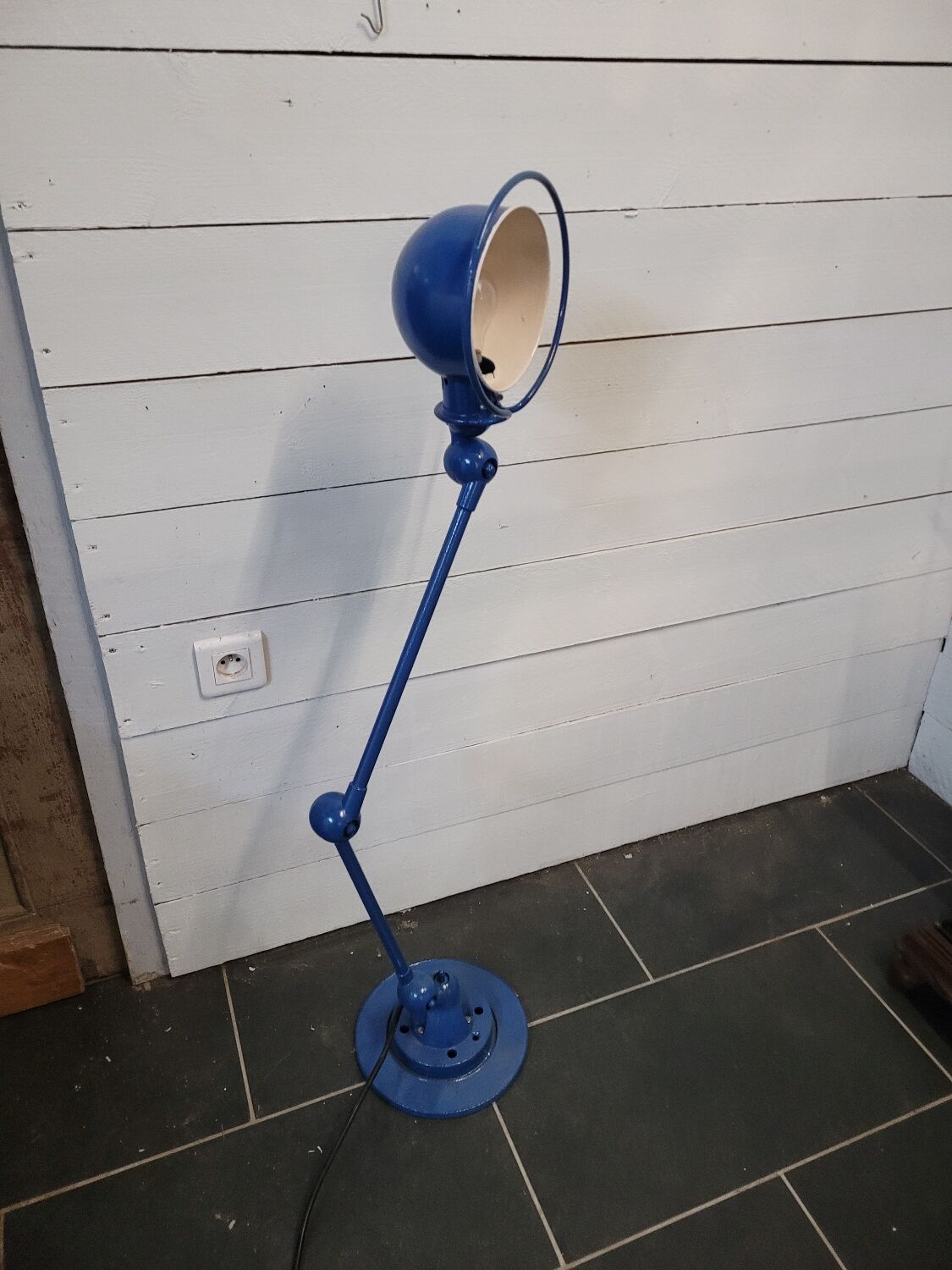 Old Jielde two-arm lamp