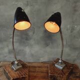 Antique industrial lamp | Machine lamp | Table lamp | 19th century