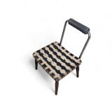 1940s modernist avantgarde tubular steel chair
