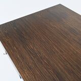 Trau Arredamenti Metallici S.P.A. large desk in rosewood Italy 1960