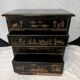Asian chest of drawers in Chinese lacquer
