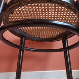 Vintage wooden chair and canning