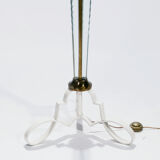 Floor lamp in bronze and crystal Sabino 1930