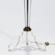 Floor lamp in bronze and crystal Sabino 1930