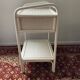 Vintage rattan bedside table from the 70s and 80s