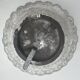 Ceiling light wall lamp minimalist industrial round transparent glass design 70s