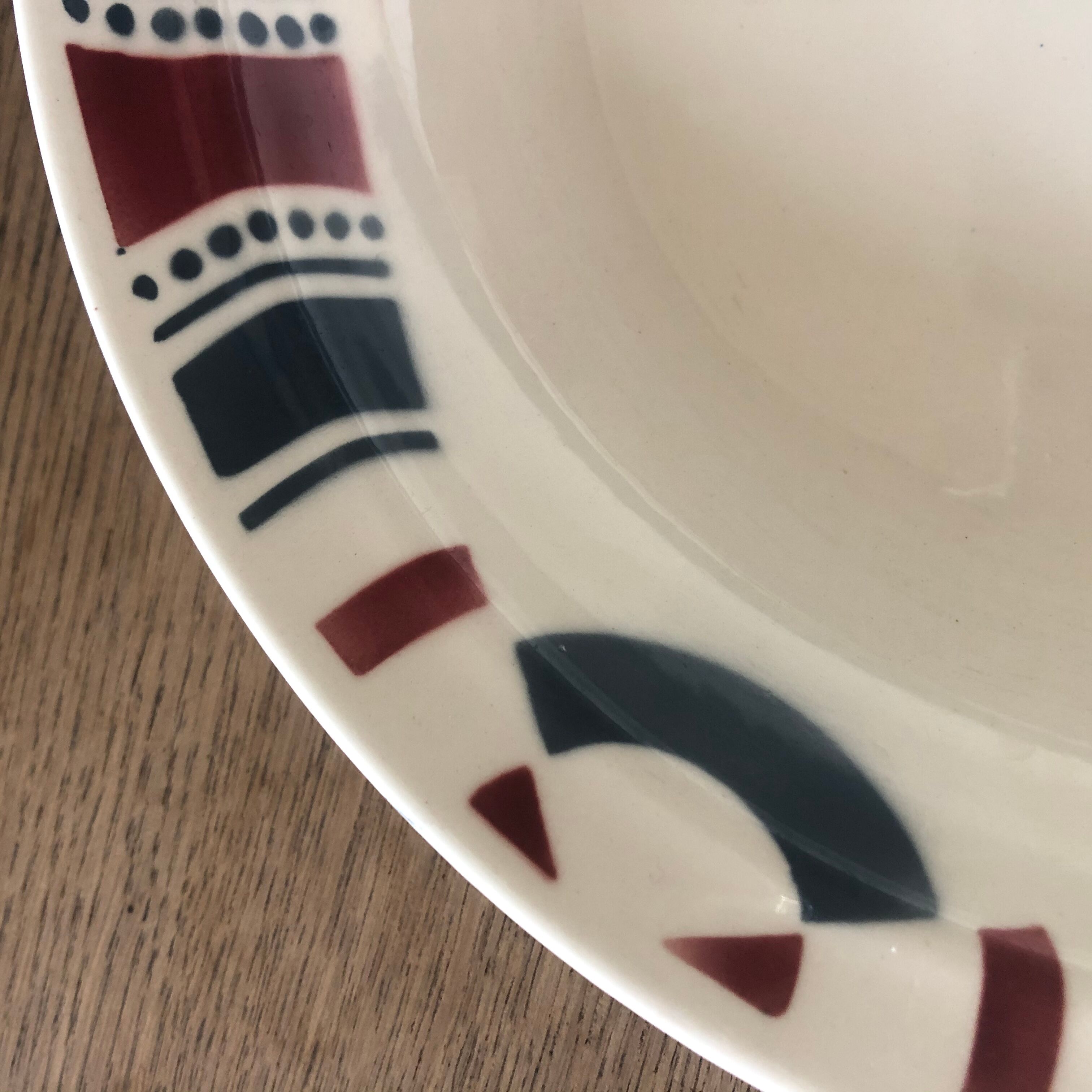 Badonviller Java model hollow dish