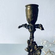 Paire de bougeoirs en bronze XIXe