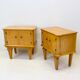 Paire de chevets "Art Déco" France, 1940s