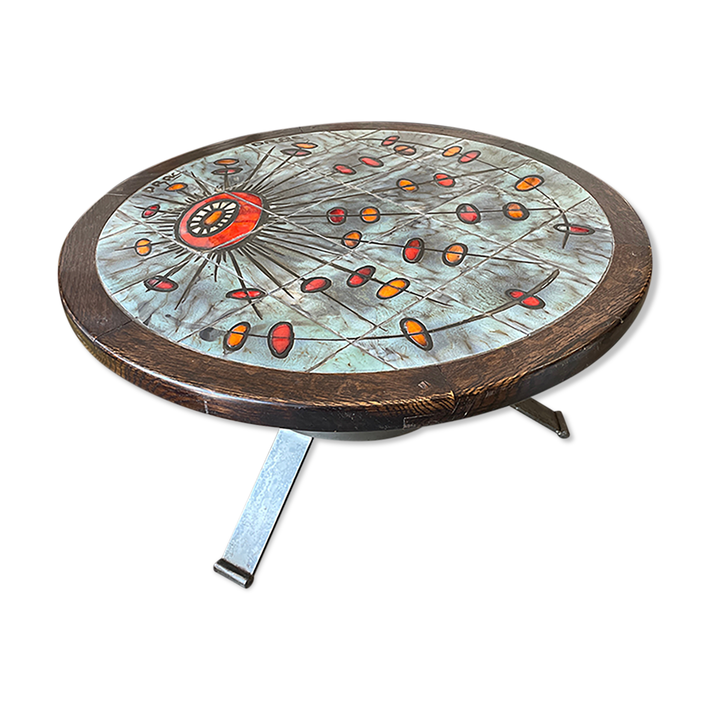 Vintage coffee table Vallauris Drac