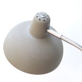 Articulated grey desk lamp, 50s