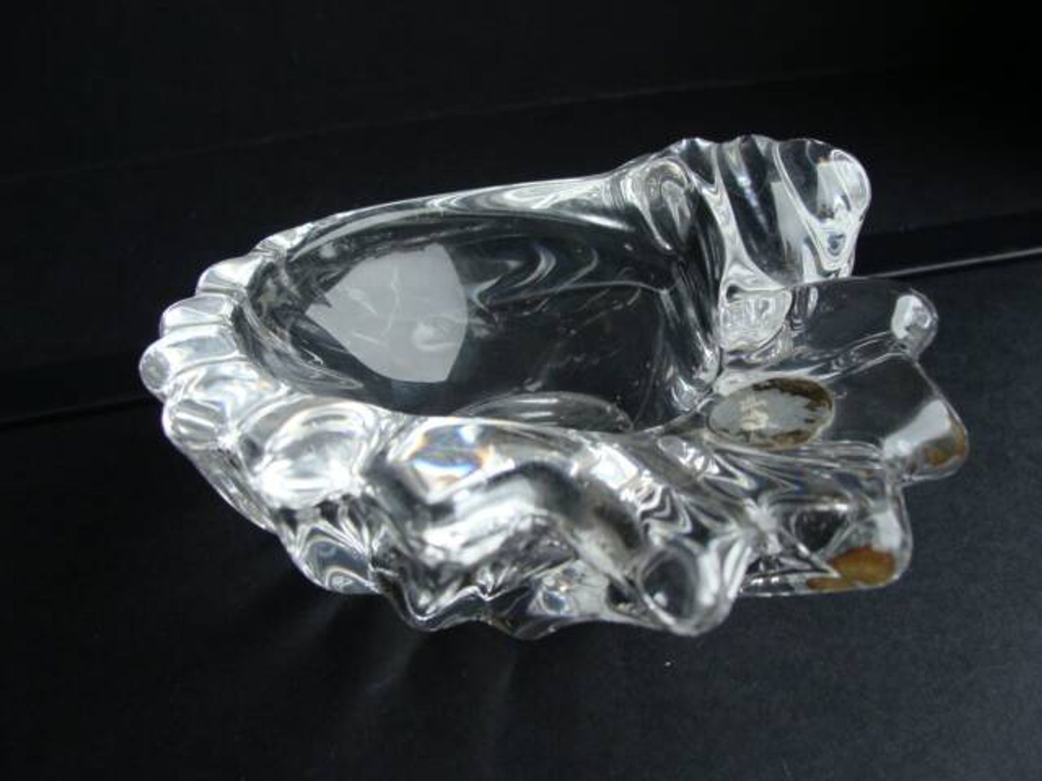 Crystal catchall from Vannes le Châtel