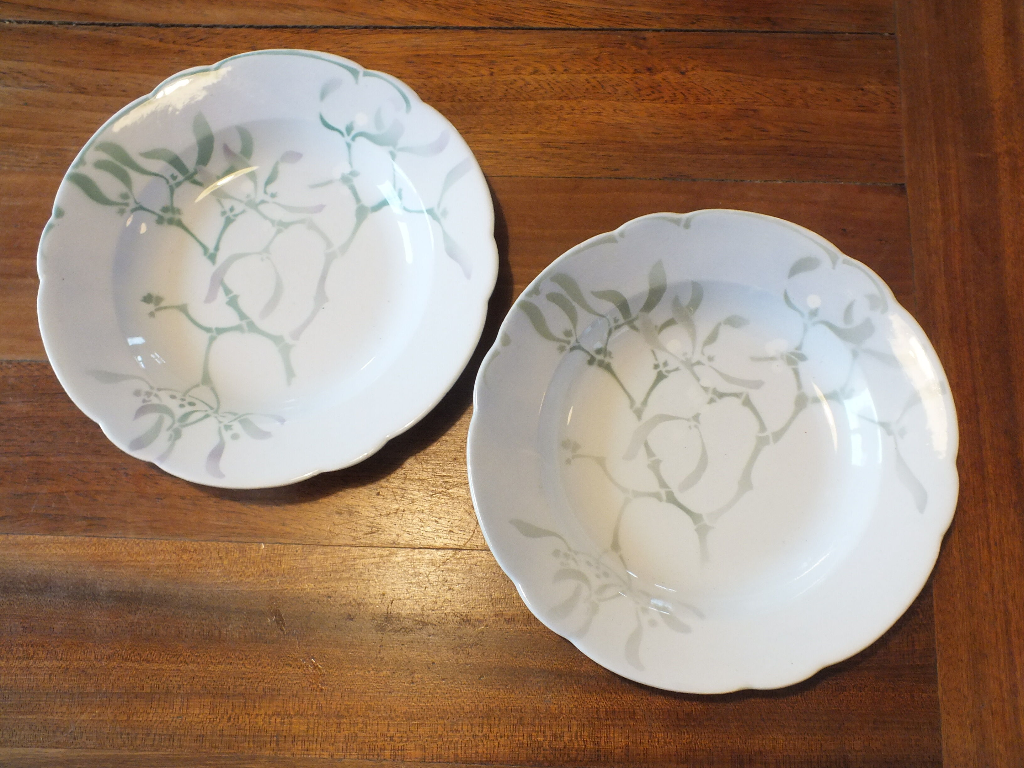 2 hollow plates Lunéville The political annals, guided by Edmond Lachenal