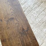 Solid oak farm bench 3m