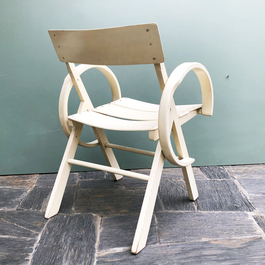Set 3 garden armchairs 60
