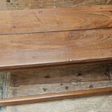 Old Burmese teak bench