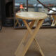 4 tabourets design pliants Adrian Reed, modèle Suzy
