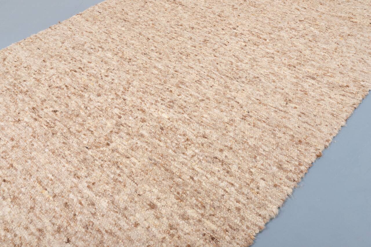Vintage hand made lana wool rug for sisal, 1980’s italy