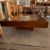 Vintage pine scale coffee table