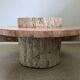 Black-pitched coffee table and faux marble tackle, Italy, 1970