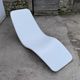Vintage 1970s Zublena sun lounger poolside sunbathing chair relax seat.