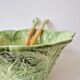 Large salad bowl in earthenware "Cabbage" 1970s - Vintage