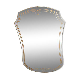 Gold Freeform Mirror