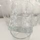Set verres reliefs BP années 70