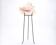 Shell on metal tripod base, 1950s