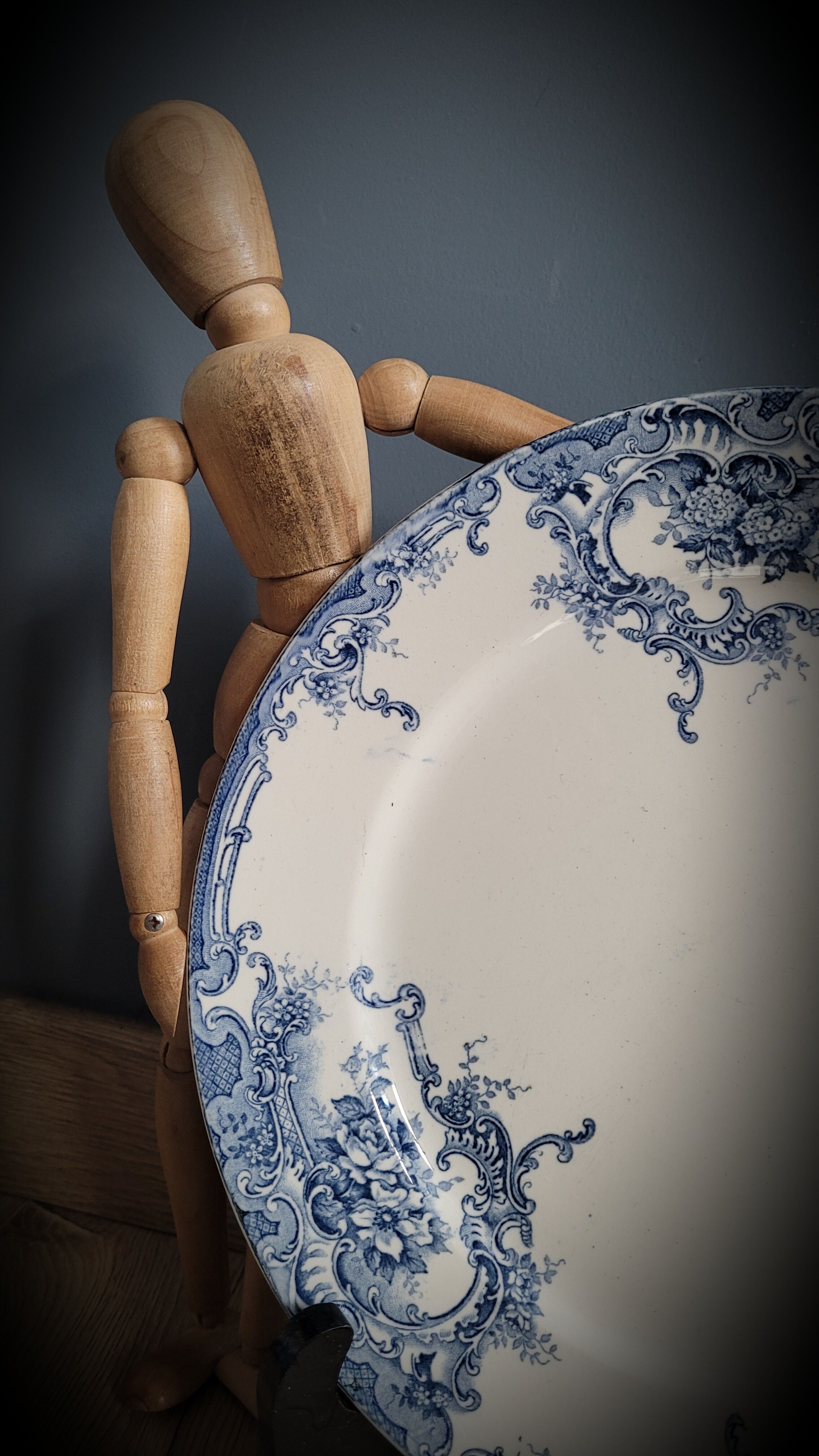 Set 4 Plates Dolphin