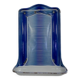 Kitchen utensil holder, enamel, vintage.