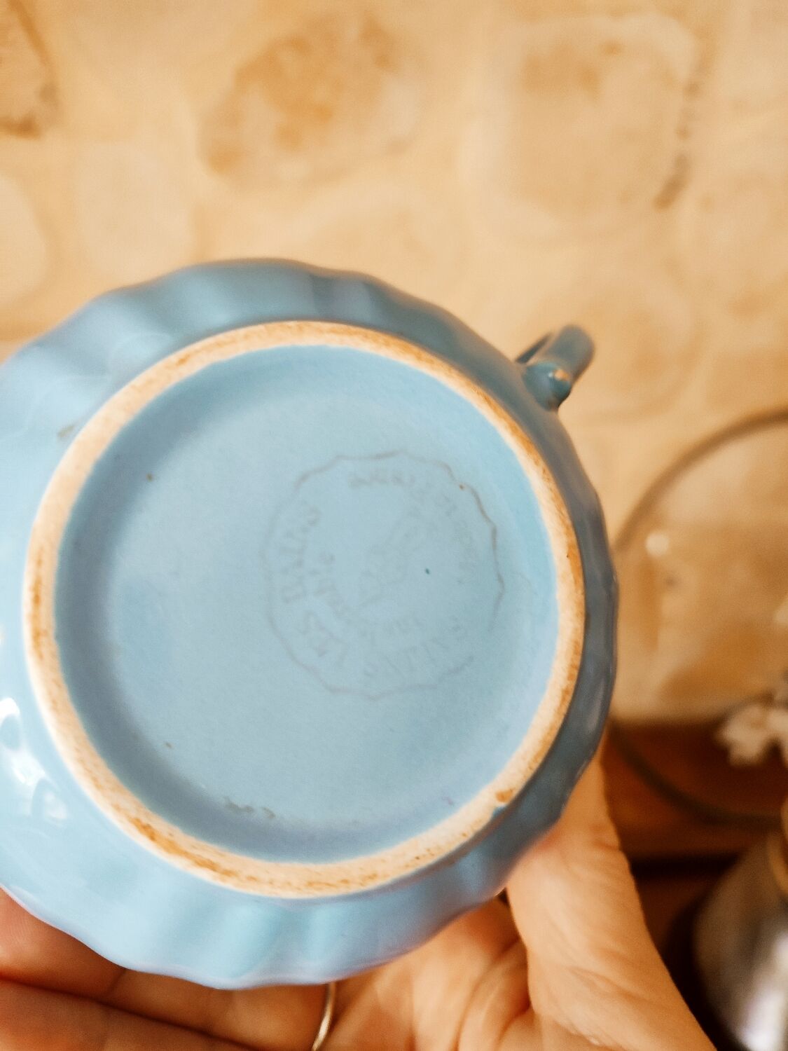 Set of 3 chocolate cups by Salins