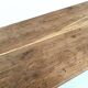 Farmhouse table, solid oak, 20th century.