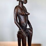 Senufo statue, H: 52 cm
