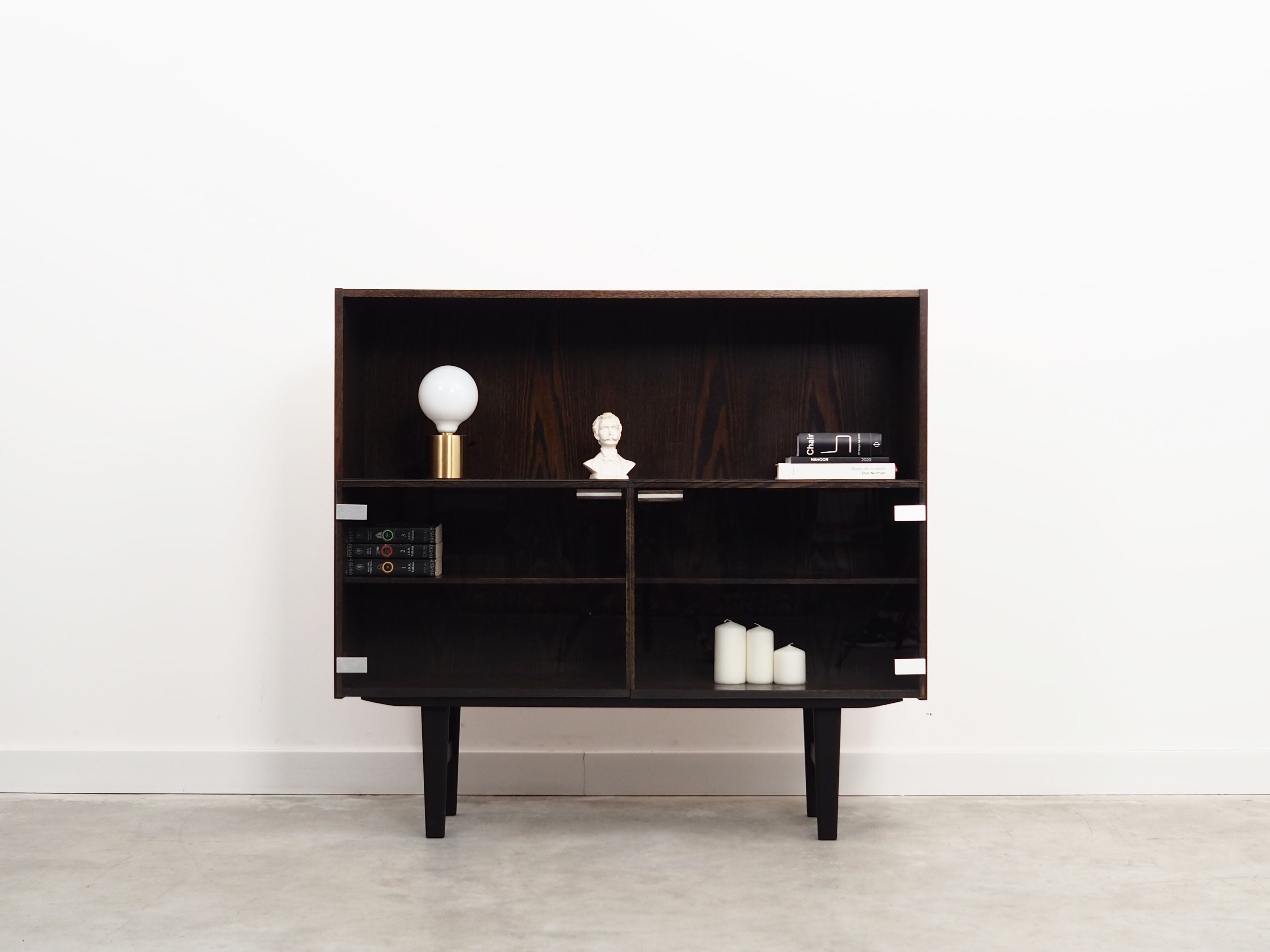 Oak bookcase, Danish design, 1970s, production: Denmark