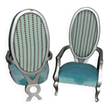 Armchairs Louis XV style