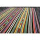 1970s Vintage Turkish Oushak Handmade Wool Cotton Yellow Area Rug 185x267