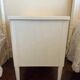 Solid wood bedside table