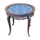 Coffee table with round shape