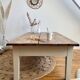 Ancienne table de ferme, basse