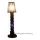Press screw floor lamp