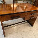 Art Deco mahogany desk