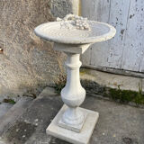 Decorative garden fountain in concrete + basin Ø42cm – 15-20kg – style