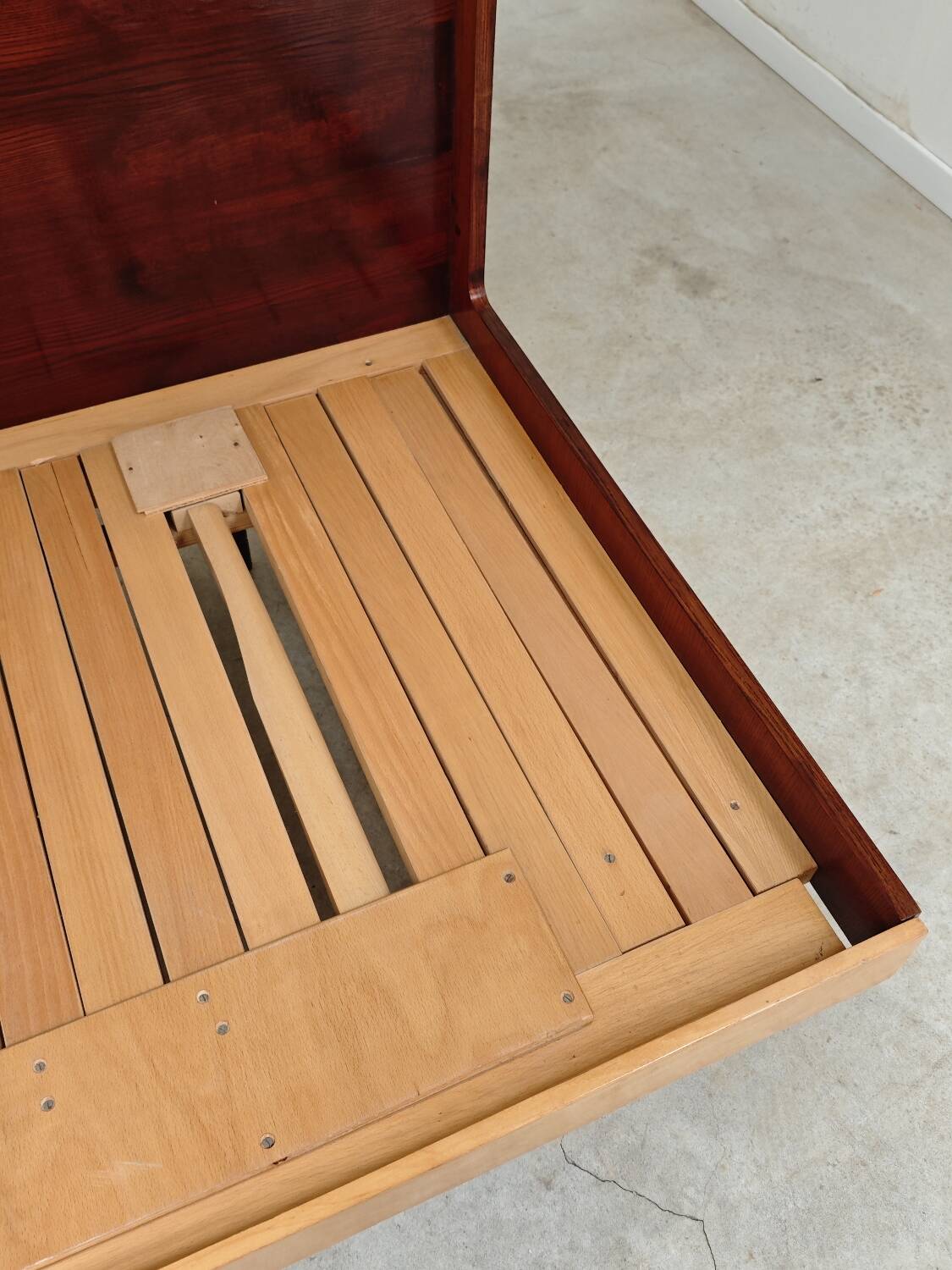 Jitona Sobeslav 1970s Green Fabric Folding Sofa