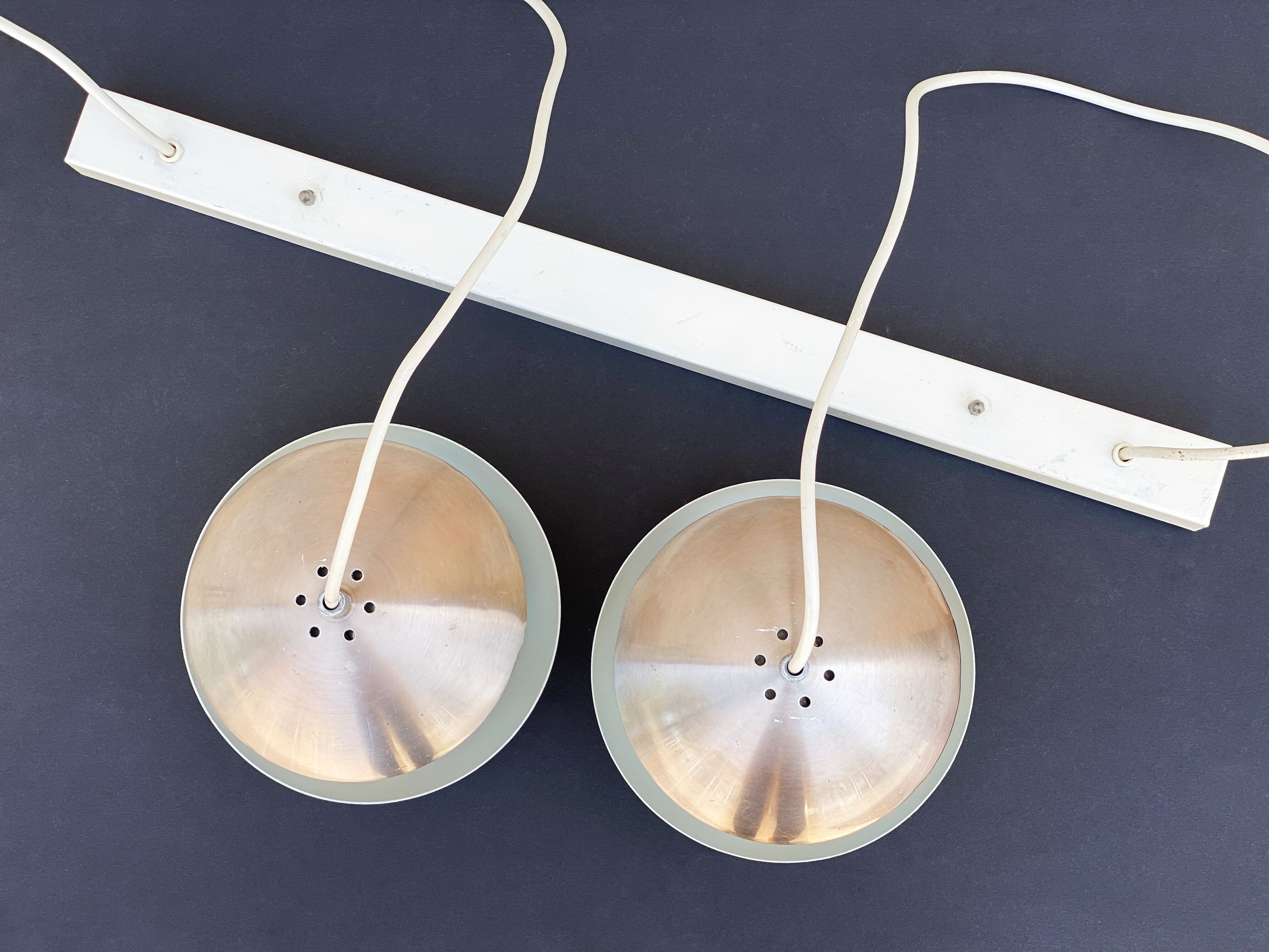 Mid Century Bertrand Balas for RAAK double hanging lamp - Springfontein