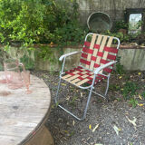Paire de chaises pliantes