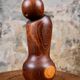 Minimalist kokeshi, by Harumine, Japan, 1960s